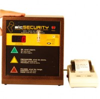Alcoolómetro profissional com impressora